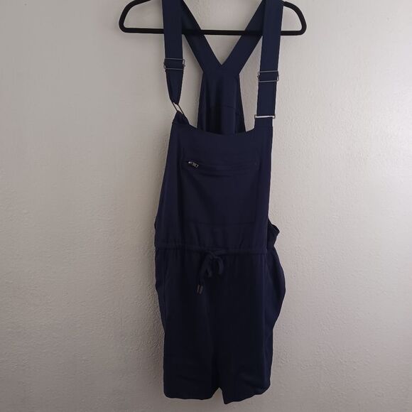 Torrid 3.5 Inch Stretch Twill Shortall blue size 2X - Picture 2 of 7